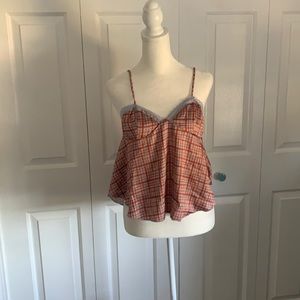 Free People cropped cami size Large.